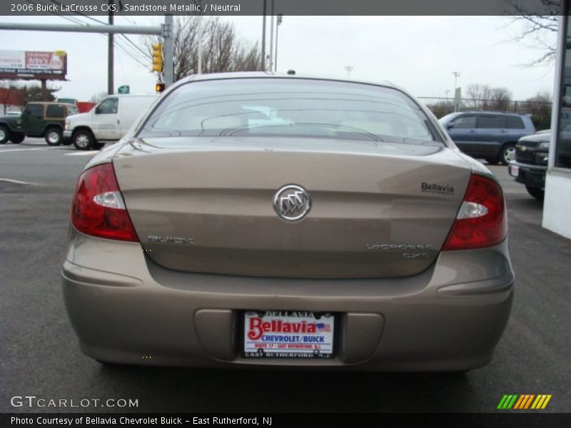 Sandstone Metallic / Neutral 2006 Buick LaCrosse CXS
