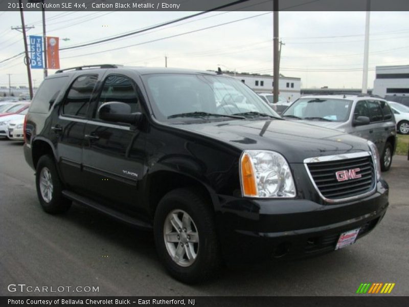 Carbon Black Metallic / Ebony 2011 GMC Yukon SLE 4x4