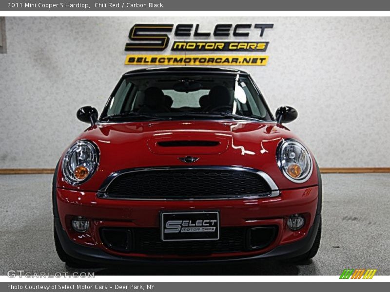 Chili Red / Carbon Black 2011 Mini Cooper S Hardtop