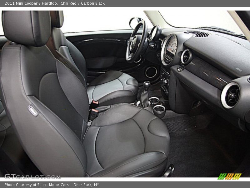 Chili Red / Carbon Black 2011 Mini Cooper S Hardtop
