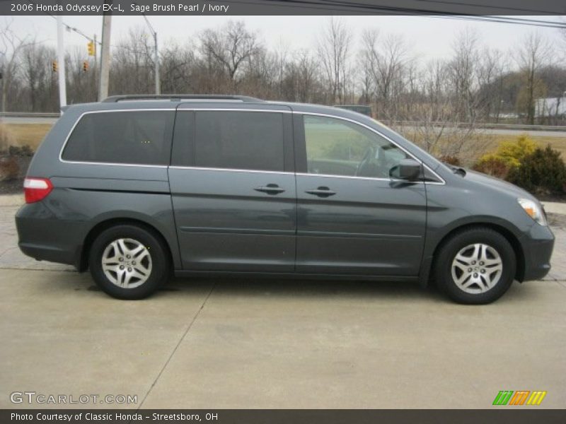 Sage Brush Pearl / Ivory 2006 Honda Odyssey EX-L