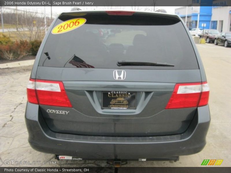 Sage Brush Pearl / Ivory 2006 Honda Odyssey EX-L