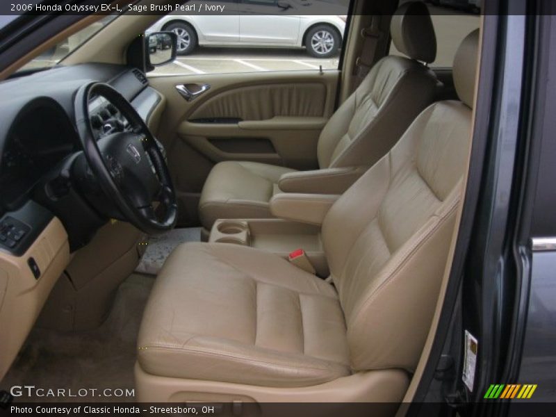 Sage Brush Pearl / Ivory 2006 Honda Odyssey EX-L