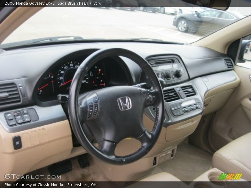 Sage Brush Pearl / Ivory 2006 Honda Odyssey EX-L