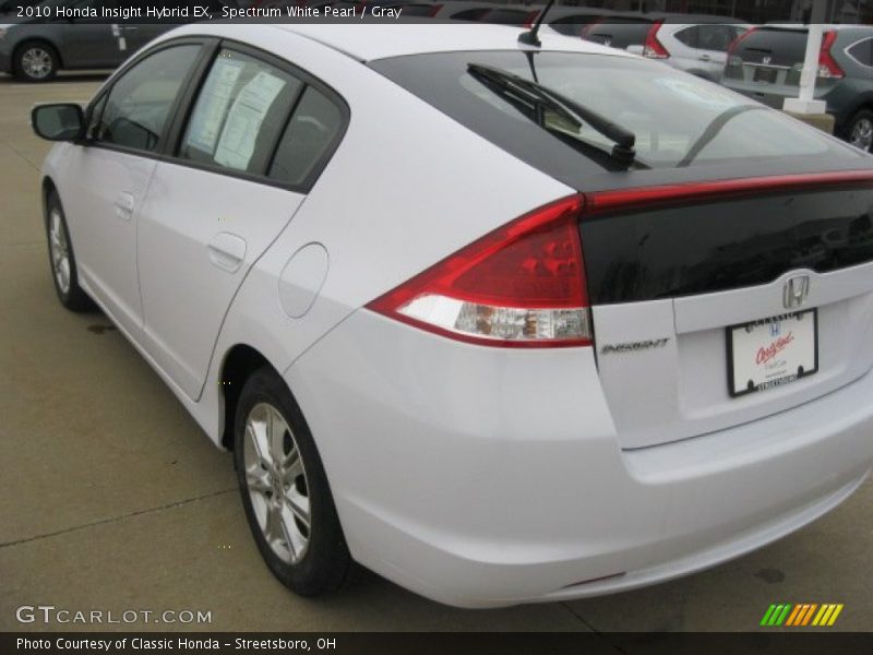 Spectrum White Pearl / Gray 2010 Honda Insight Hybrid EX