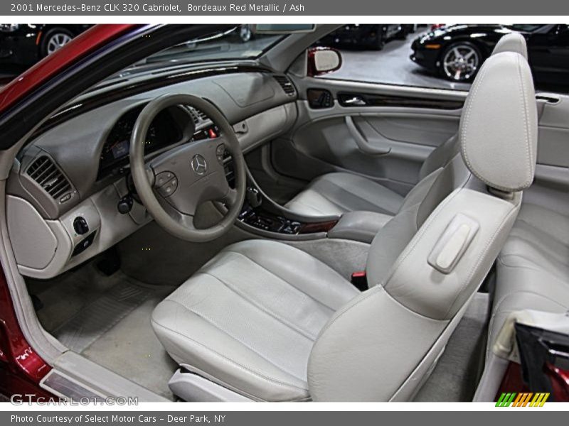 2001 CLK 320 Cabriolet Ash Interior