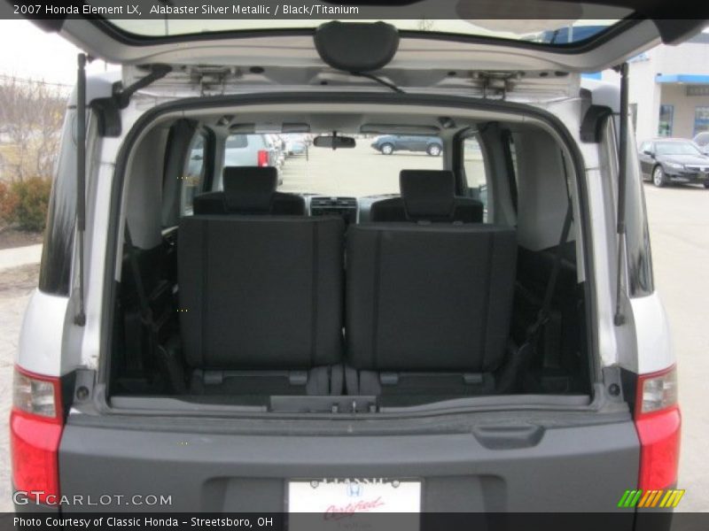 Alabaster Silver Metallic / Black/Titanium 2007 Honda Element LX