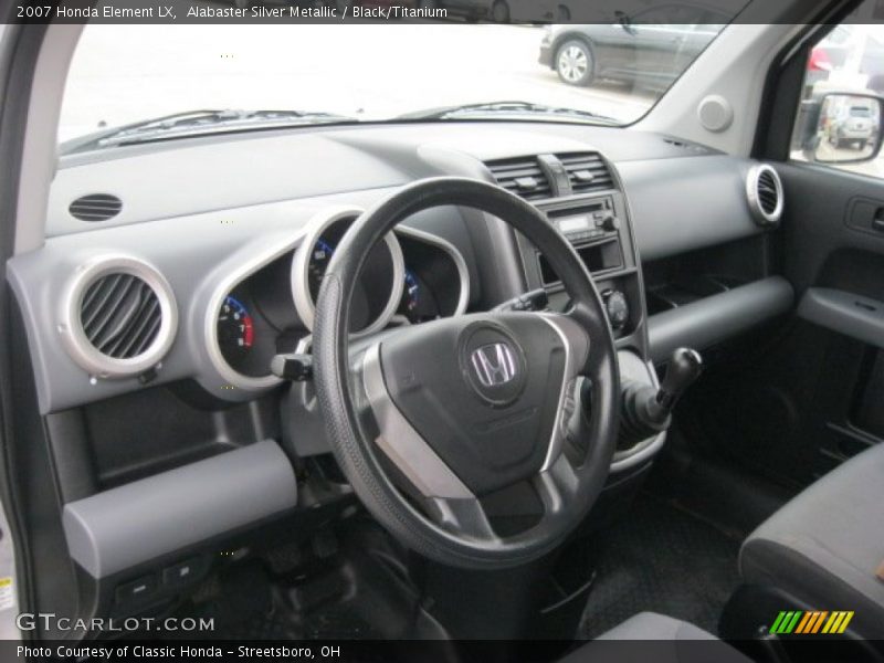 2007 Element LX Black/Titanium Interior