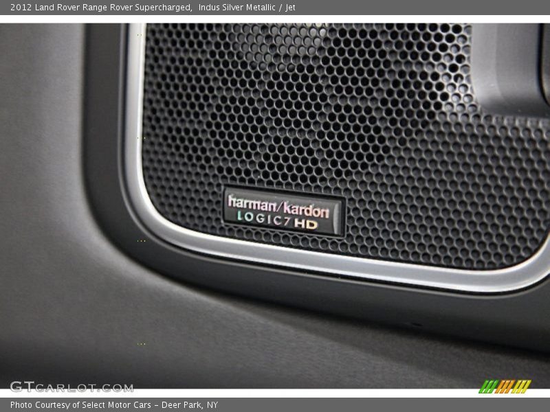 Indus Silver Metallic / Jet 2012 Land Rover Range Rover Supercharged