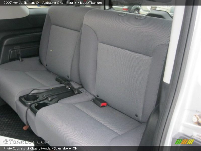 Alabaster Silver Metallic / Black/Titanium 2007 Honda Element LX