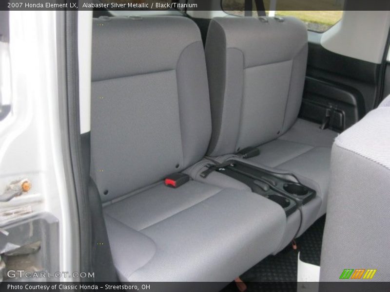 Alabaster Silver Metallic / Black/Titanium 2007 Honda Element LX