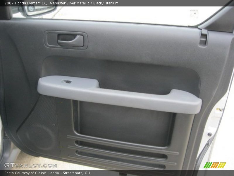 Alabaster Silver Metallic / Black/Titanium 2007 Honda Element LX