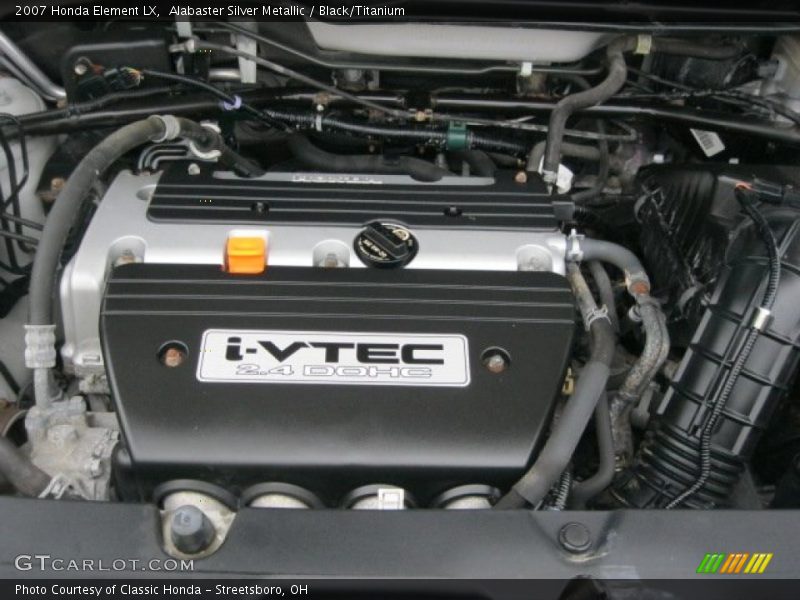  2007 Element LX Engine - 2.4L DOHC 16V i-VTEC 4 Cylinder