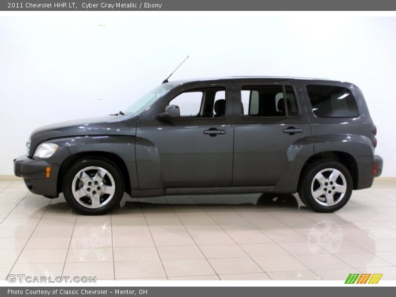 Cyber Gray Metallic / Ebony 2011 Chevrolet HHR LT