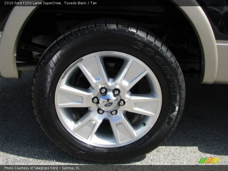 Tuxedo Black / Tan 2010 Ford F150 Lariat SuperCrew