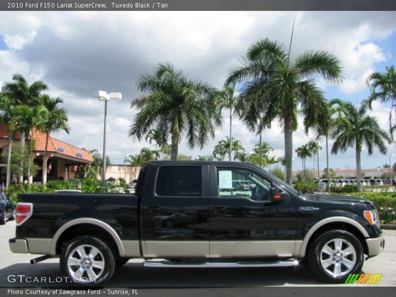 Tuxedo Black / Tan 2010 Ford F150 Lariat SuperCrew