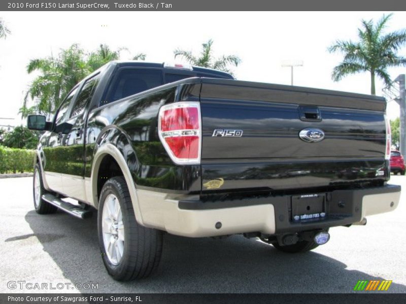 Tuxedo Black / Tan 2010 Ford F150 Lariat SuperCrew