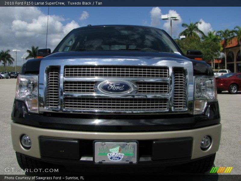 Tuxedo Black / Tan 2010 Ford F150 Lariat SuperCrew