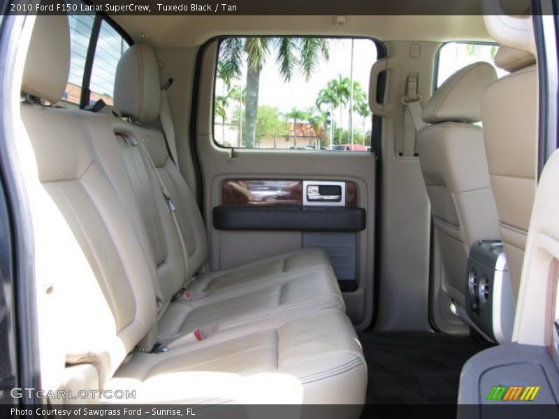 Tuxedo Black / Tan 2010 Ford F150 Lariat SuperCrew