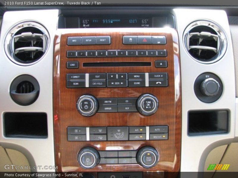 Tuxedo Black / Tan 2010 Ford F150 Lariat SuperCrew