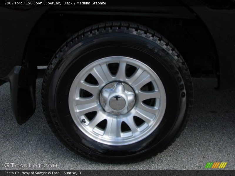 Black / Medium Graphite 2002 Ford F150 Sport SuperCab