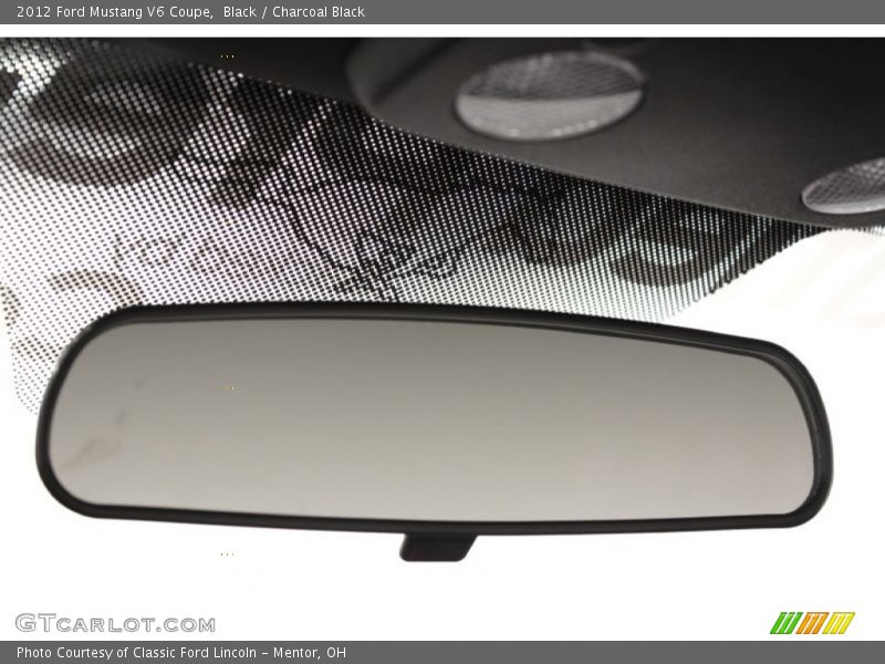 Black / Charcoal Black 2012 Ford Mustang V6 Coupe