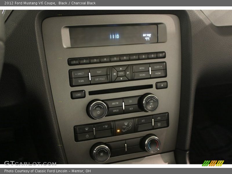Black / Charcoal Black 2012 Ford Mustang V6 Coupe