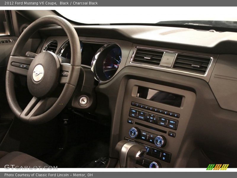 Black / Charcoal Black 2012 Ford Mustang V6 Coupe