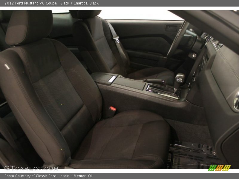 Black / Charcoal Black 2012 Ford Mustang V6 Coupe