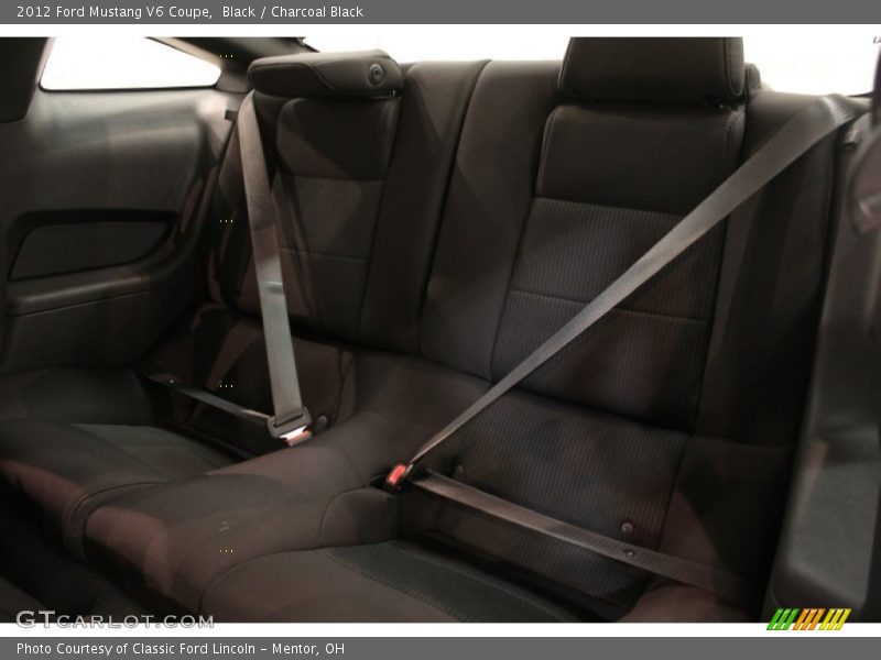 Black / Charcoal Black 2012 Ford Mustang V6 Coupe
