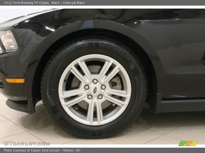 Black / Charcoal Black 2012 Ford Mustang V6 Coupe