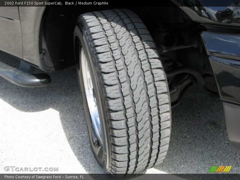 Black / Medium Graphite 2002 Ford F150 Sport SuperCab