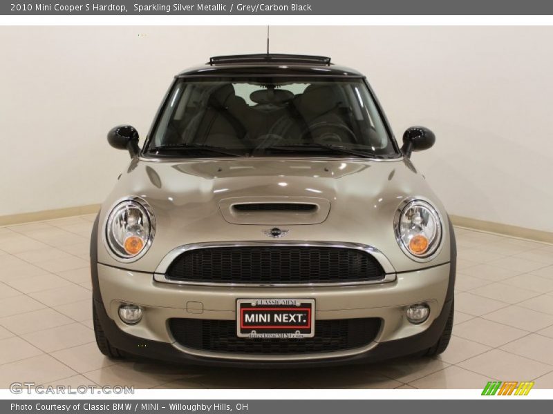 Sparkling Silver Metallic / Grey/Carbon Black 2010 Mini Cooper S Hardtop