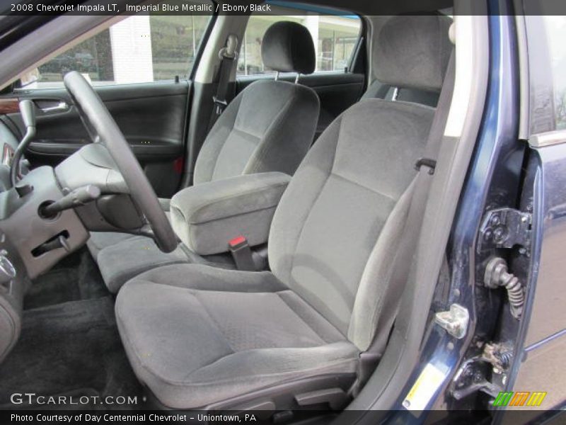 Imperial Blue Metallic / Ebony Black 2008 Chevrolet Impala LT