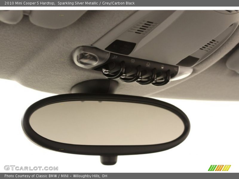 Sparkling Silver Metallic / Grey/Carbon Black 2010 Mini Cooper S Hardtop