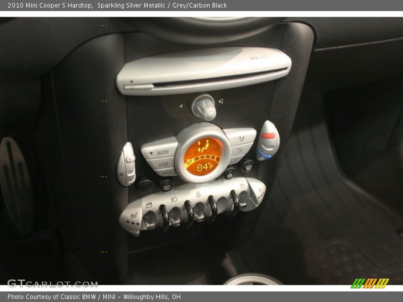Sparkling Silver Metallic / Grey/Carbon Black 2010 Mini Cooper S Hardtop
