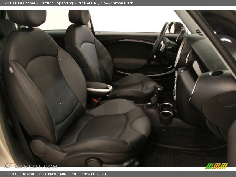 Sparkling Silver Metallic / Grey/Carbon Black 2010 Mini Cooper S Hardtop