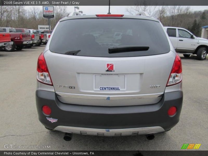 Silver Pearl / Gray 2008 Saturn VUE XE 3.5 AWD