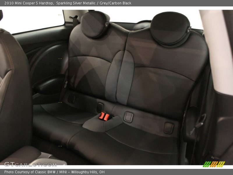 Sparkling Silver Metallic / Grey/Carbon Black 2010 Mini Cooper S Hardtop