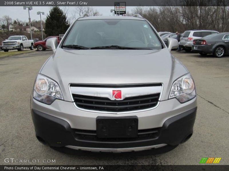 Silver Pearl / Gray 2008 Saturn VUE XE 3.5 AWD