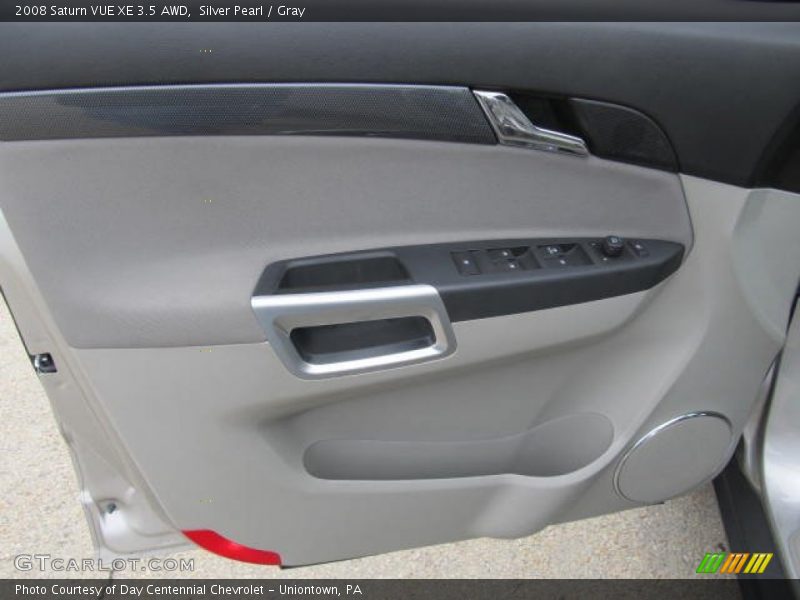 Silver Pearl / Gray 2008 Saturn VUE XE 3.5 AWD