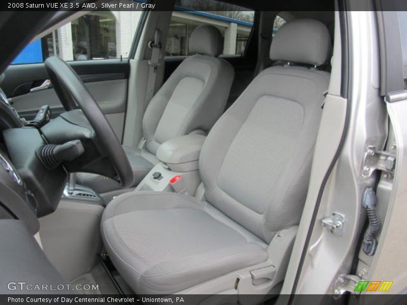 Silver Pearl / Gray 2008 Saturn VUE XE 3.5 AWD