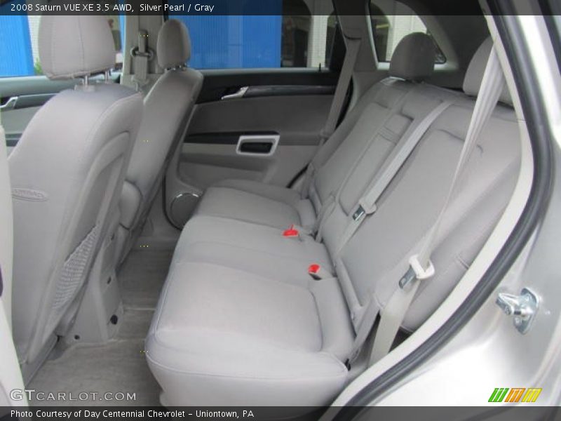 Silver Pearl / Gray 2008 Saturn VUE XE 3.5 AWD