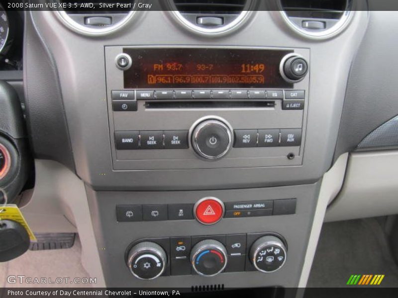 Silver Pearl / Gray 2008 Saturn VUE XE 3.5 AWD