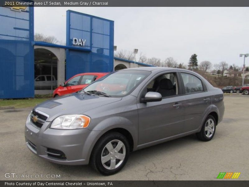 Medium Gray / Charcoal 2011 Chevrolet Aveo LT Sedan