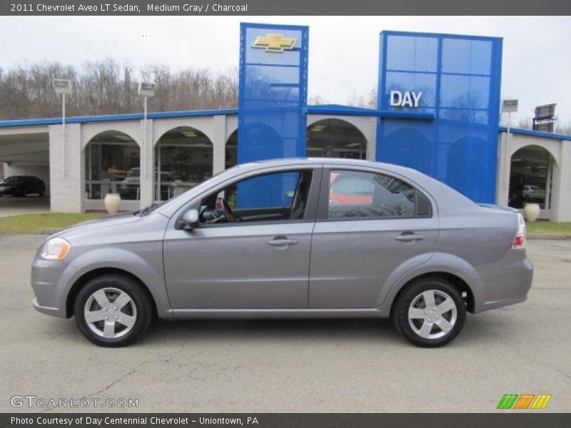 Medium Gray / Charcoal 2011 Chevrolet Aveo LT Sedan