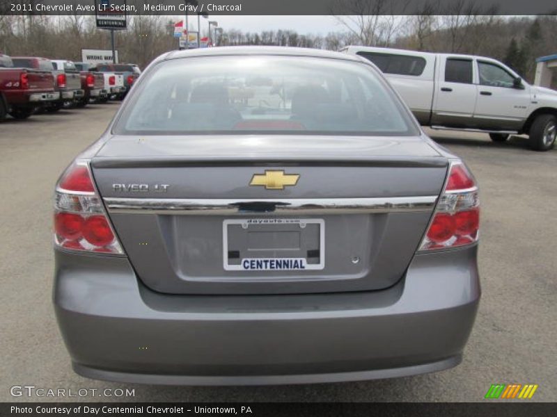 Medium Gray / Charcoal 2011 Chevrolet Aveo LT Sedan