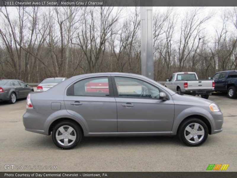 Medium Gray / Charcoal 2011 Chevrolet Aveo LT Sedan