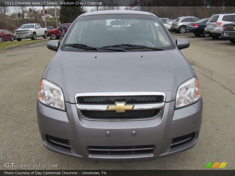 Medium Gray / Charcoal 2011 Chevrolet Aveo LT Sedan