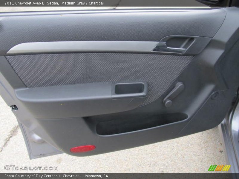 Medium Gray / Charcoal 2011 Chevrolet Aveo LT Sedan